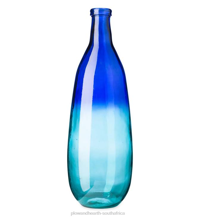 Houseware Plow & Hearth Blue Ombre Elongated Vase Collection NFLB2459