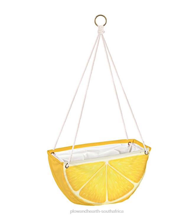 Houseware Plow & Hearth Citrus Fruit Hanging Fabric Planters, Set of 3 NFLB2439