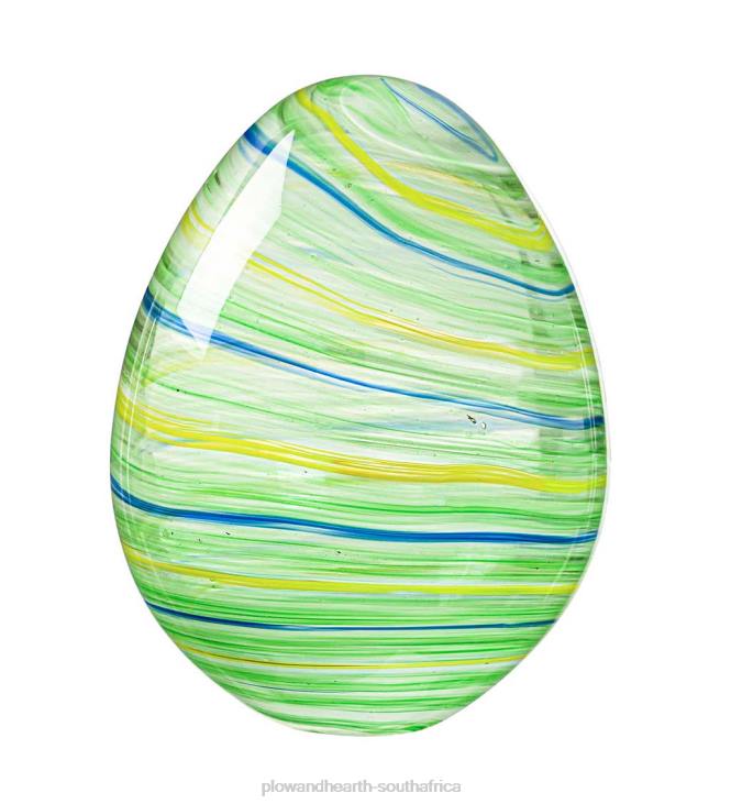 Houseware Plow & Hearth Colorful Glass Easter Eggs, Set of 4 NFLB2402
