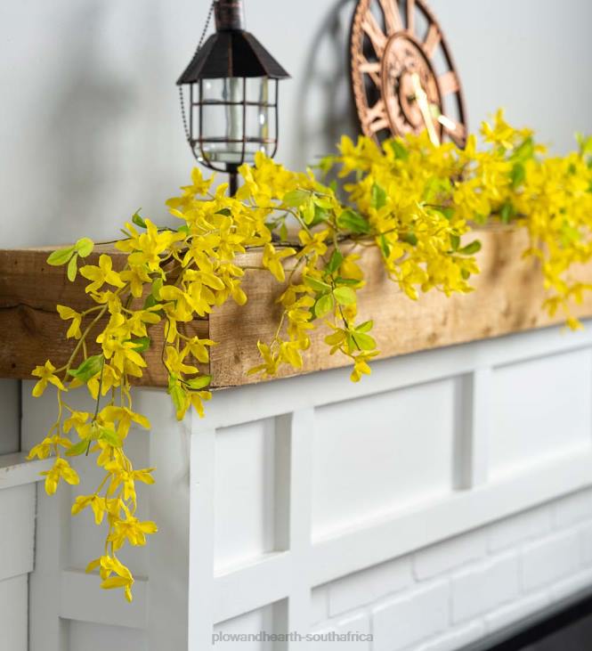 Houseware Plow & Hearth Forsythia Floral Garland NFLB2440