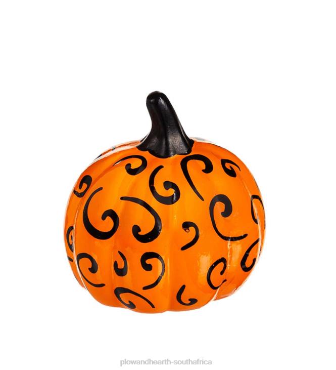 Houseware Plow & Hearth Halloween Dream Ceramic Pumpkins, Set of 3 NFLB2435