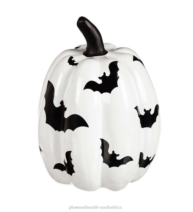 Houseware Plow & Hearth Halloween Dream Ceramic Pumpkins, Set of 3 NFLB2435