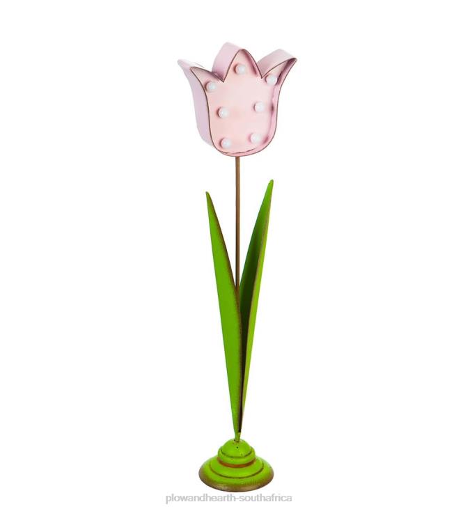 Houseware Plow & Hearth LED Tabletop Tulips, Set of 2 NFLB2416