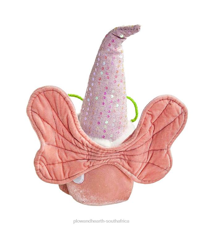Houseware Plow & Hearth Lighted Butterfly Gnome Table Decor NFLB2413
