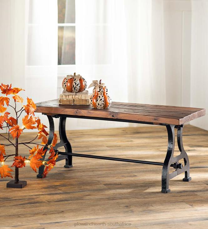 Houseware Plow & Hearth Lighted Scrollwork Ceramic Pumpkins, Set Of 2 NFLB2358
