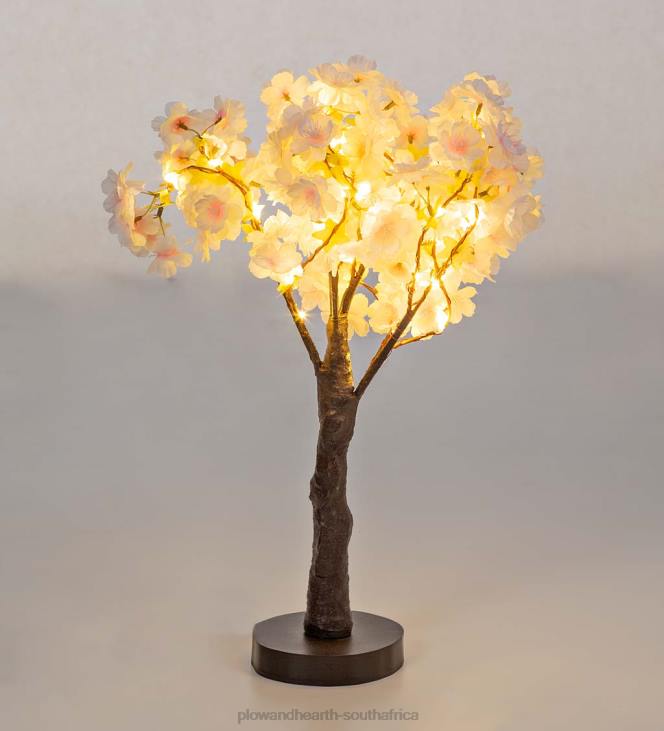 Houseware Plow & Hearth Lighted Tabletop Weeping Cherry Tree NFLB2371