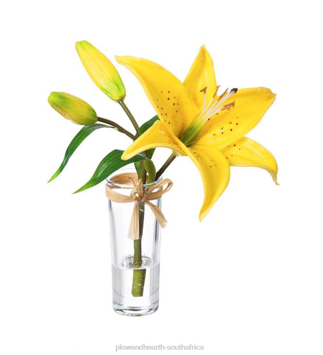 Houseware Plow & Hearth Looks Real Feels Real Stargazer Lilies, Set of 3 NFLB2361