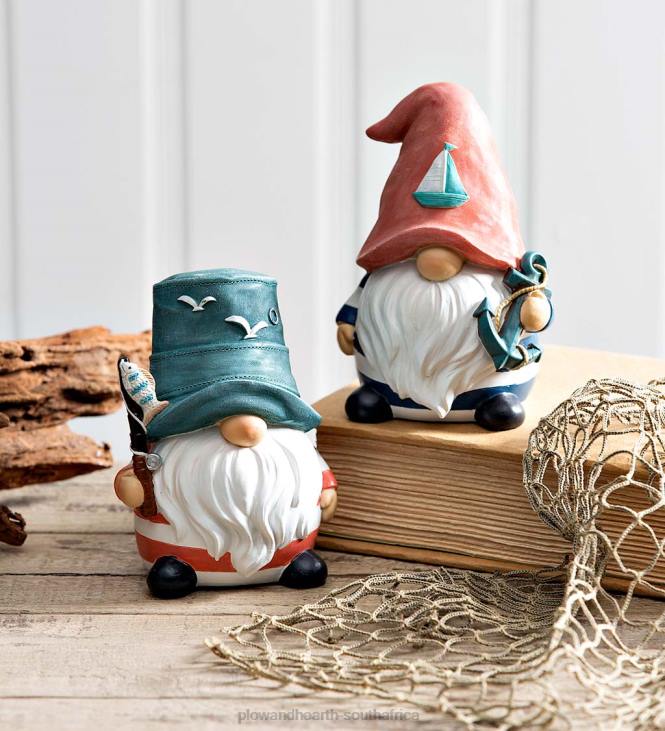 Houseware Plow & Hearth Nautical Gnomes NFLB2374