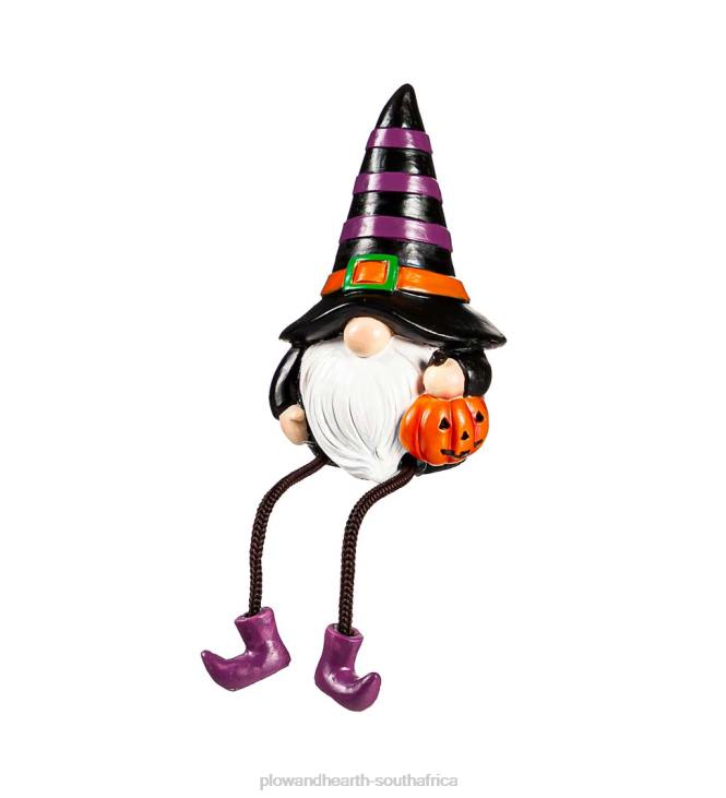 Houseware Plow & Hearth Pair of Gnomes with Dangling Legs - Sunflower NFLB2385