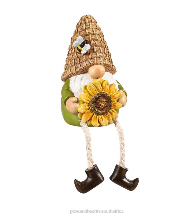 Houseware Plow & Hearth Pair of Gnomes with Dangling Legs - Sunflower NFLB2385