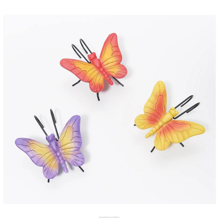 Houseware Plow & Hearth Set of 3 Pot Hanger, Butterflies NFLB2352
