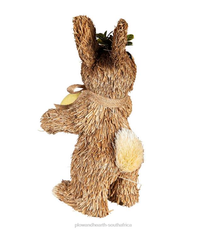 Houseware Plow & Hearth Straw Easter Bunnies, Set of 2 NFLB2390