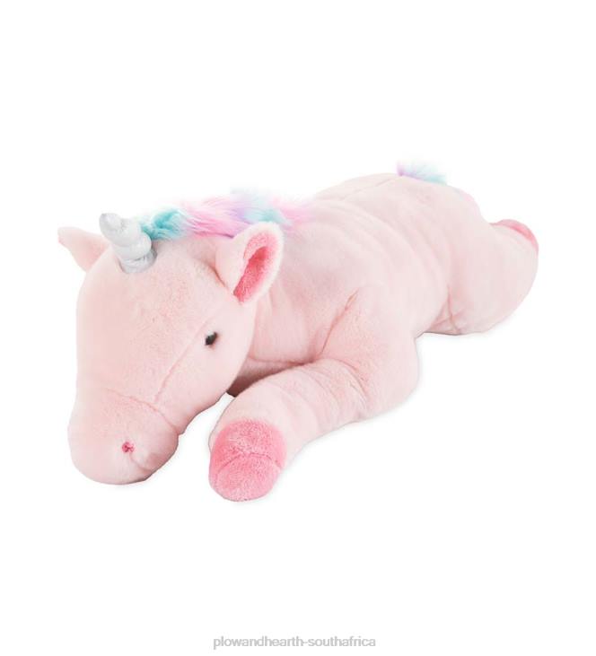Houseware Plow & Hearth Unicorn Oversized Plush Cuddle Animal Body Pillow NFLB2490