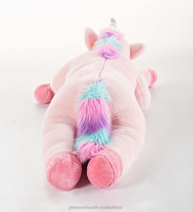 Houseware Plow & Hearth Unicorn Oversized Plush Cuddle Animal Body Pillow NFLB2490