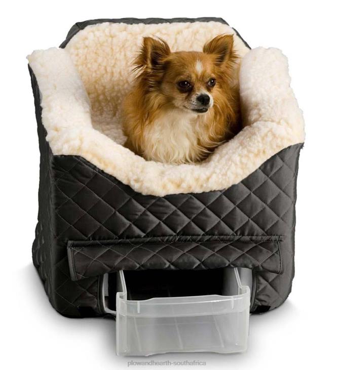 Houseware Plow & Hearth Lookout Pet II Car Seat, Small - Charcoal NFLB2549