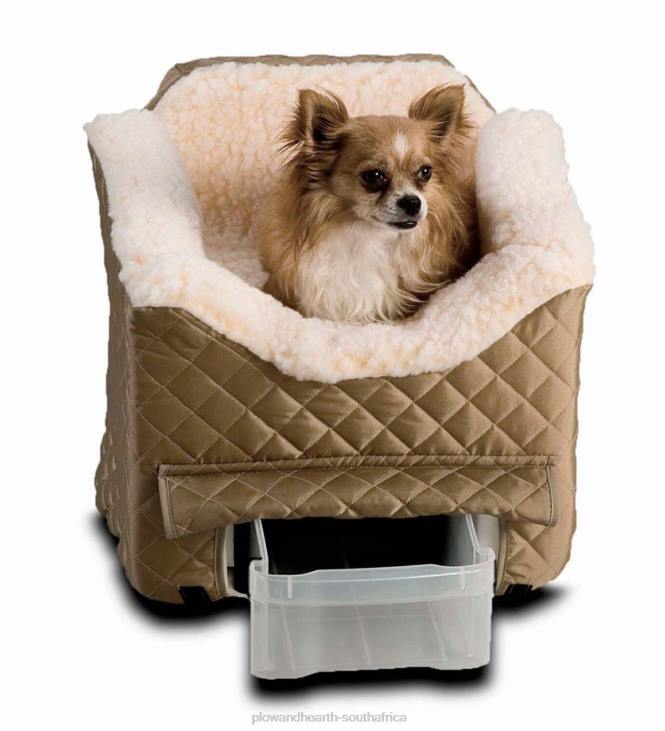 Houseware Plow & Hearth Lookout Pet II Car Seat, Small - Charcoal NFLB2549