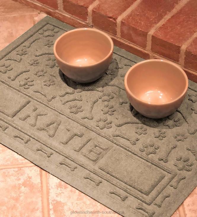 Houseware Plow & Hearth Waterhog Personalized Pet Mat - GOLD NFLB2546