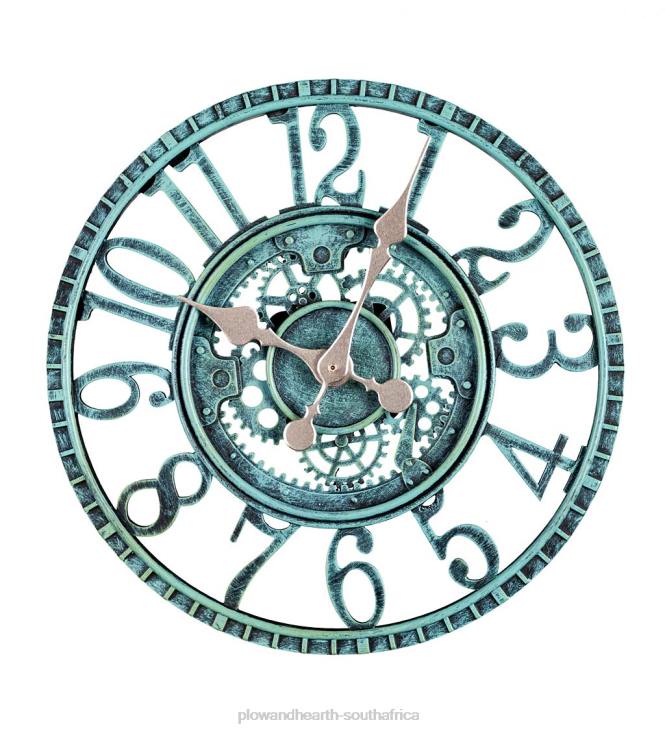 Houseware Plow & Hearth Indoor/Outdoor Resin Wall Clock NFLB2533