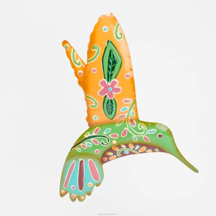 Houseware Plow & Hearth Indoor/Outdoor Talavera Hummingbird Wall Art NFLB306