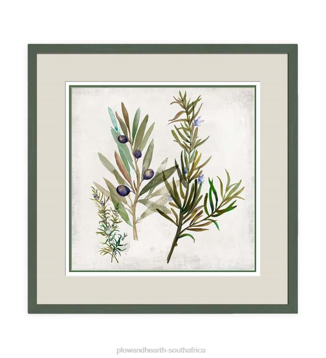 Houseware Plow & Hearth Italian Afternoon II Framed Wall Art Painting NFLB2536