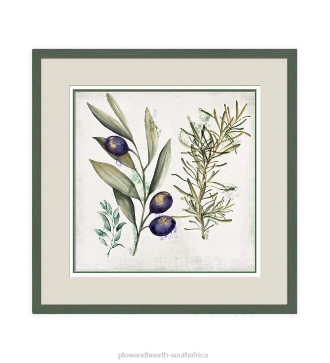 Houseware Plow & Hearth Italian Afternoon I Framed Wall Art Painting NFLB2537