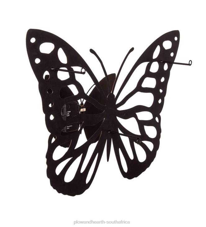 Houseware Plow & Hearth Lighted Laser-Cut Butterfly Wall Art NFLB2387