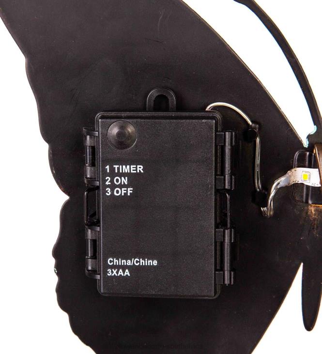 Houseware Plow & Hearth Lighted Laser-Cut Butterfly Wall Art NFLB2387