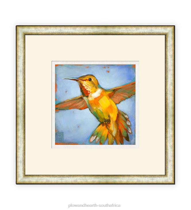 Houseware Plow & Hearth Quest For Flowers II Framed Wall Art Painting NFLB2517