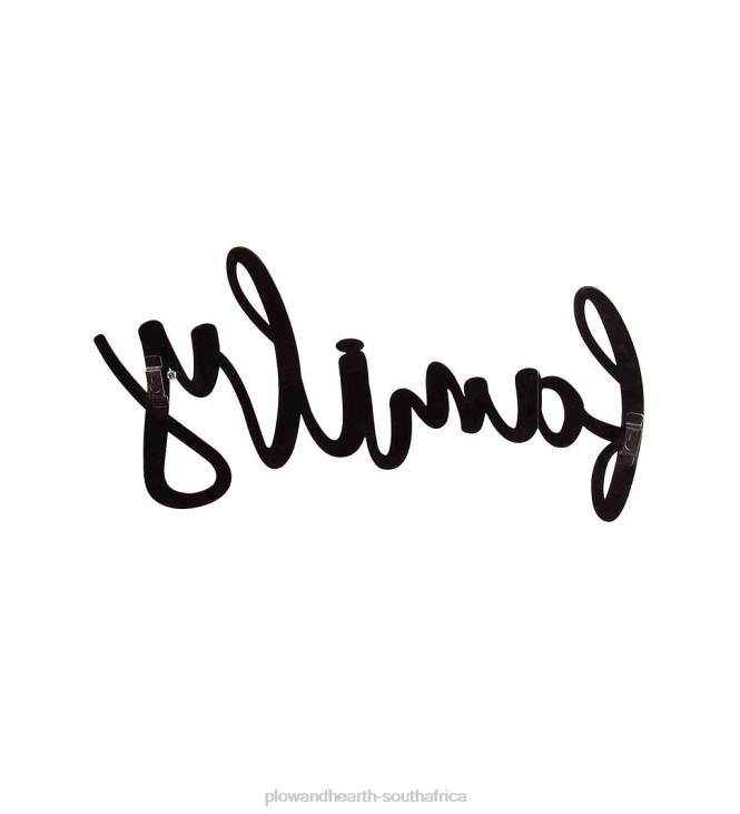 Houseware Plow & Hearth Script-Style Family Sign NFLB2530