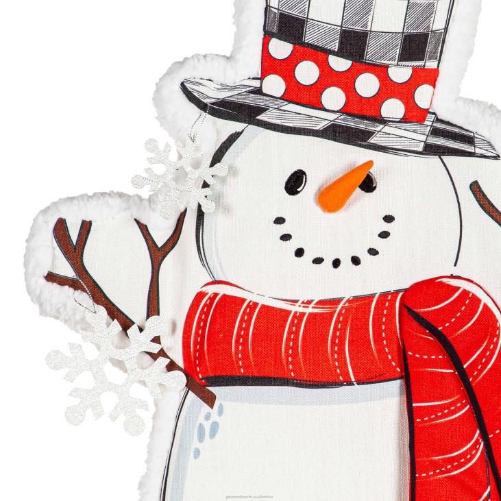 Houseware Plow & Hearth Indoor/Outdoor Snowman Estate Door Decor NFLB1716