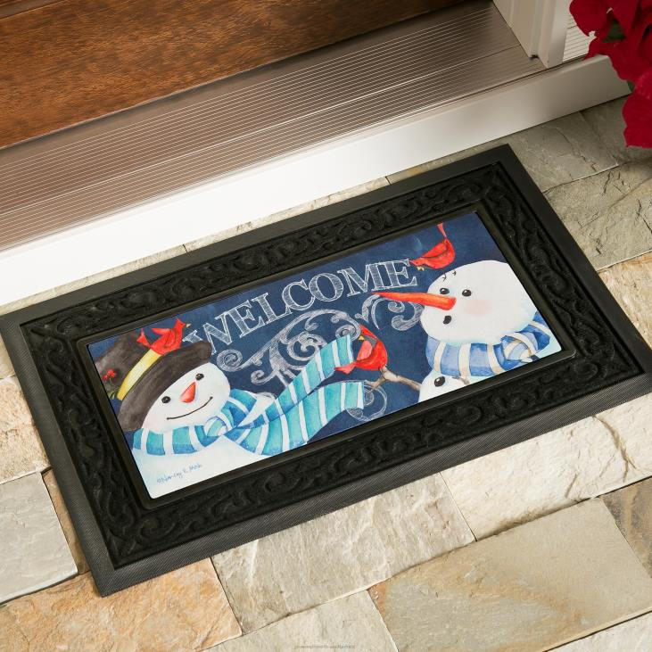 Houseware Plow & Hearth Bold and Bright Four Season Sassafras Mat Set NFLB1745