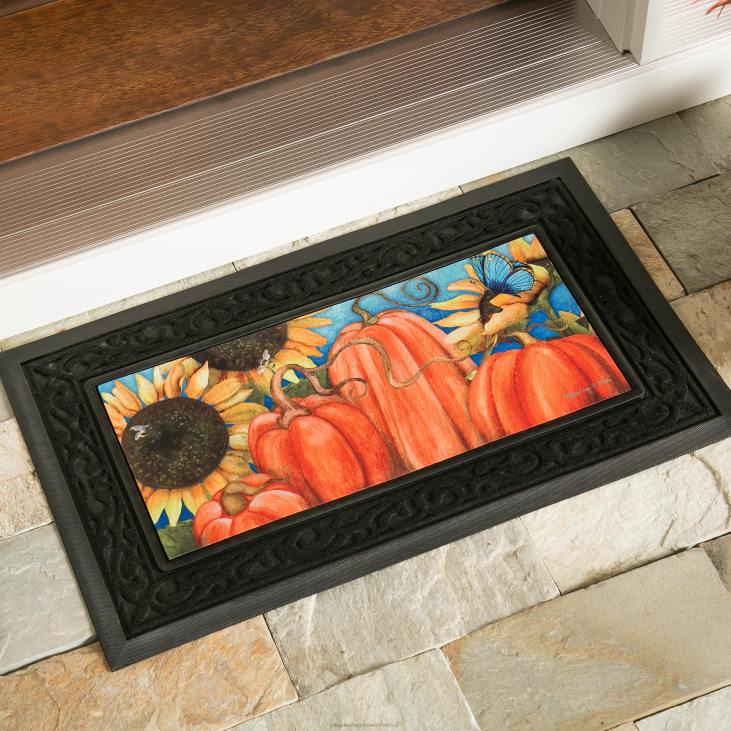 Houseware Plow & Hearth Bold and Bright Four Season Sassafras Mat Set NFLB1745