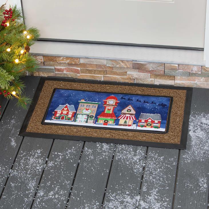 Houseware Plow & Hearth Christmas Eve Sassafras Switch Mat NFLB1733