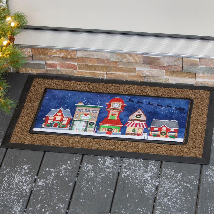 Houseware Plow & Hearth Christmas Eve Sassafras Switch Mat NFLB1733