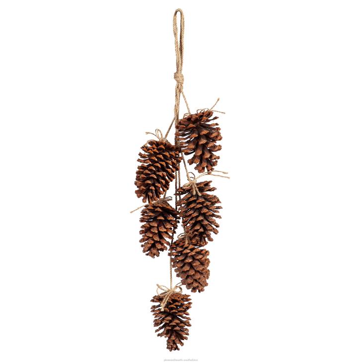 Houseware Plow & Hearth Christmas Pine Cone Door Hanger NFLB1722
