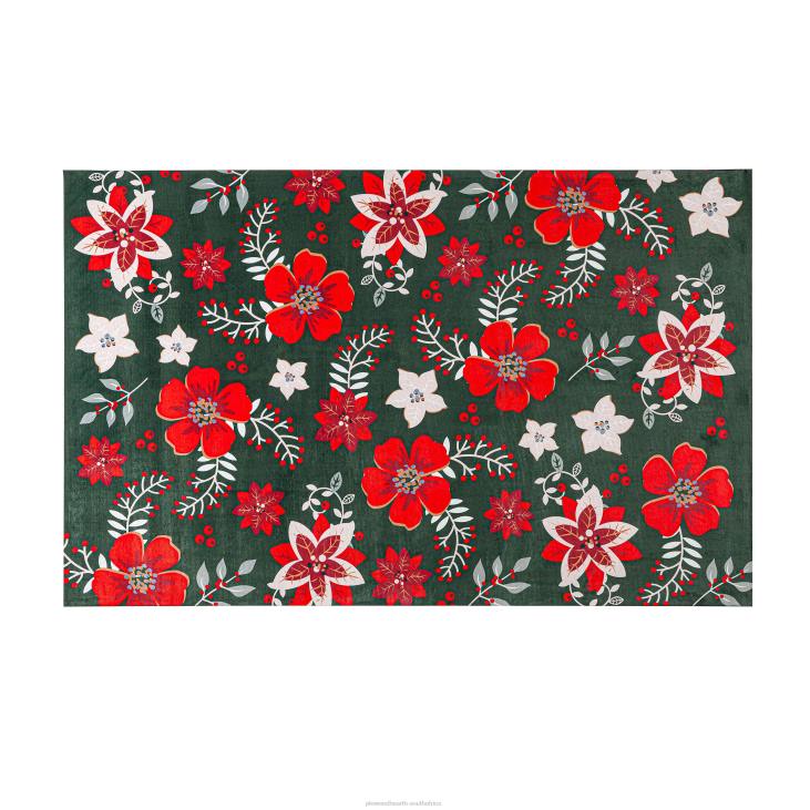 Houseware Plow & Hearth Holiday Florals Layering Mat NFLB1739