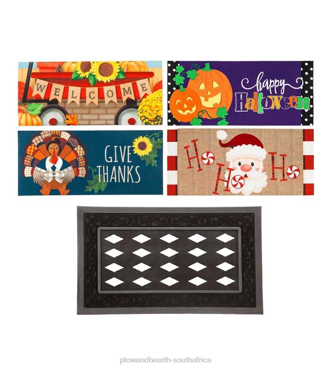 Houseware Plow & Hearth Holidays Sassafras Mat Set NFLB1746