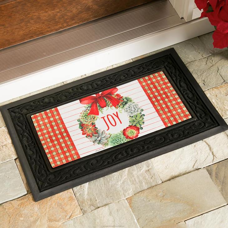 Houseware Plow & Hearth Whimsical Fall and Holiday Sassafras Mat Set NFLB1737