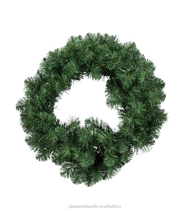 Houseware Plow & Hearth Holiday Porch-In-A-Box Lighted Montfair Pine Decorating Set NFLB1711
