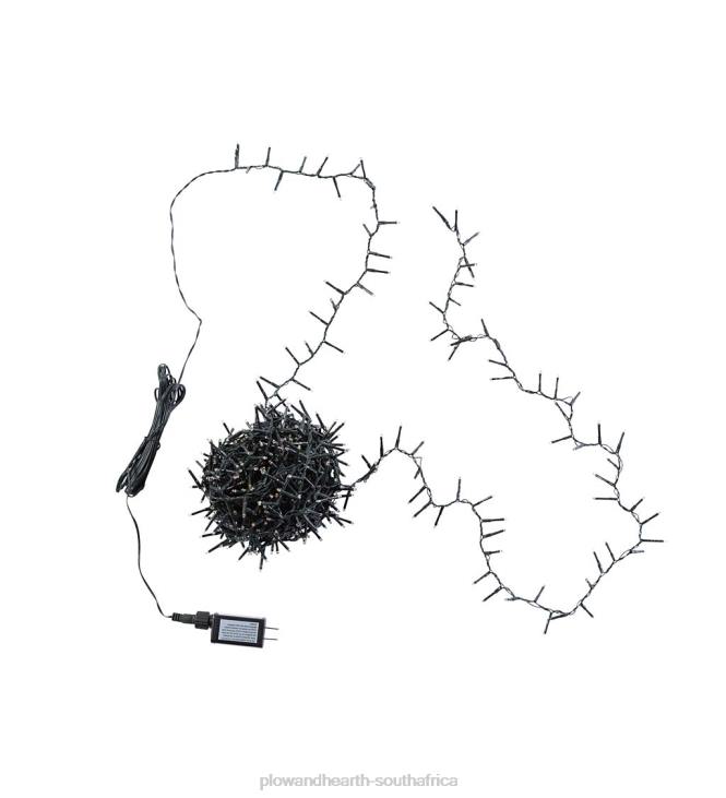 Houseware Plow & Hearth Indoor/Outdoor Electric String Lights with 1000 Multicolor LEDs; 73'L NFLB1666