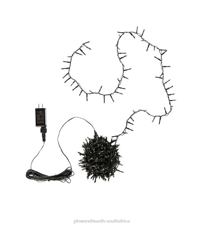 Houseware Plow & Hearth Indoor/Outdoor Electric String Lights with 500 Multicolor LEDs; 36'L NFLB1662