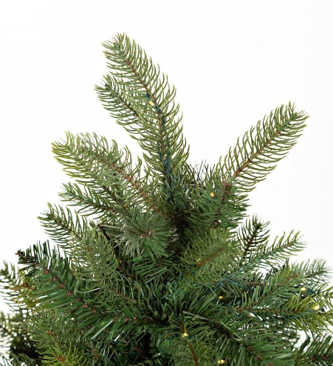 Houseware Plow & Hearth Indoor/Outdoor Keswick Potted Pine Tree with Warm White LEDs NFLB1671