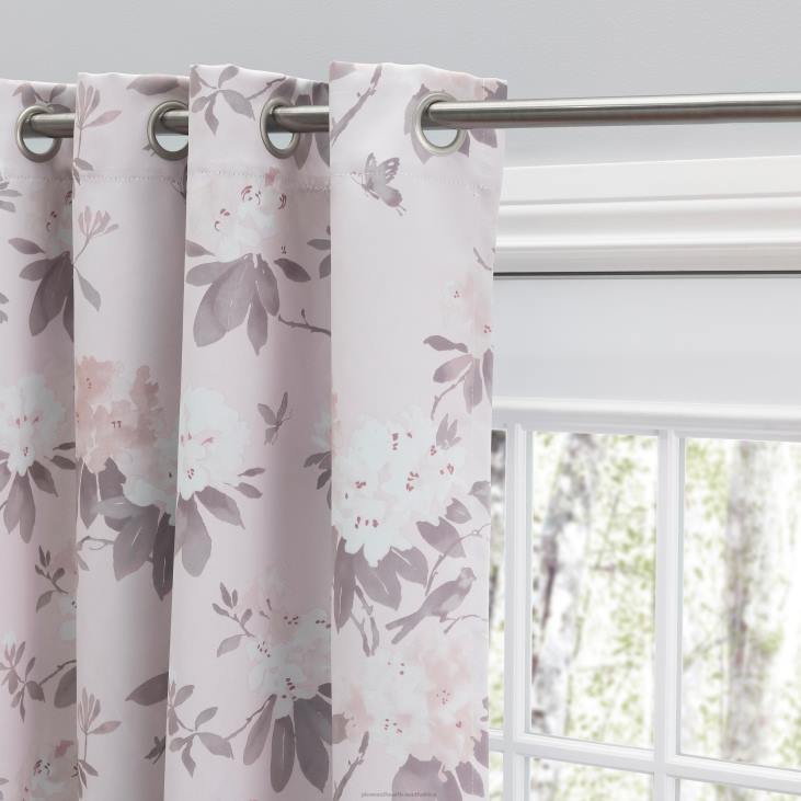 Houseware Plow & Hearth Aimee Ultimate Blackout Grommet Panel - Blush - 52x 63NFLB2578