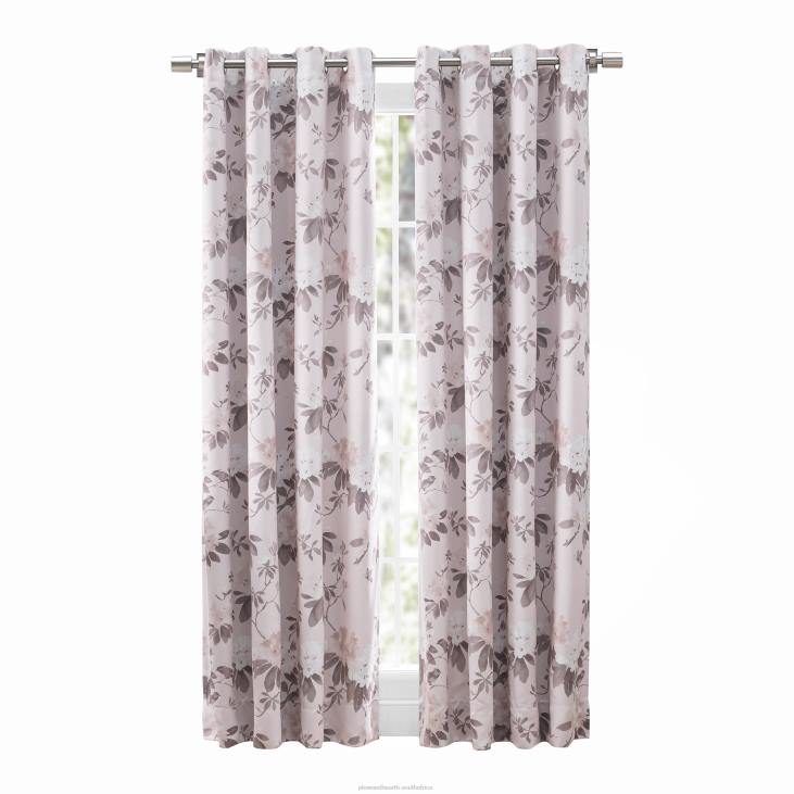 Houseware Plow & Hearth Aimee Ultimate Blackout Grommet Panel - Blush - 52x 63NFLB2578