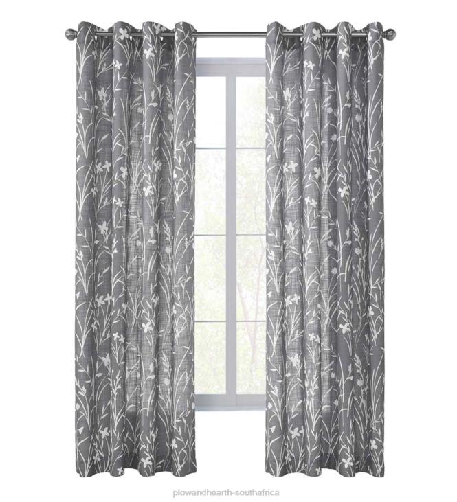 Houseware Plow & Hearth Buckingham Grommet Curtain Panel NFLB2583