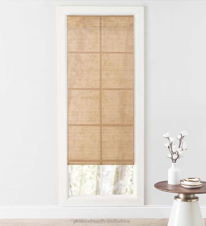 Houseware Plow & Hearth Capri Roman Bamboo Window Shade NFLB2589