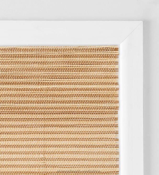 Houseware Plow & Hearth Capri Roman Bamboo Window Shade NFLB2589