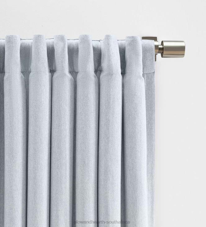 Houseware Plow & Hearth Cotton Herringbone Curtain Panel NFLB2577