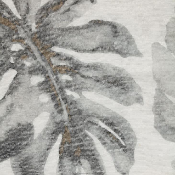Houseware Plow & Hearth Ella Floral Grommet Top Sheer Panel - Taupe - 52x 84NFLB2601
