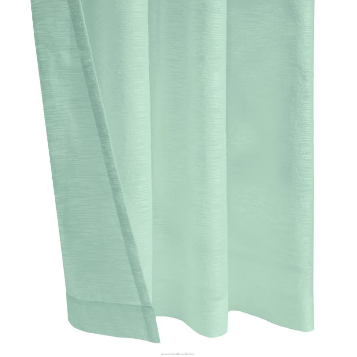 Houseware Plow & Hearth Emery Sheer Grommet Top Curtain Panel - Light Gray - 52x 108NFLB2609